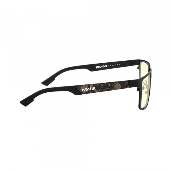 Gunnar Call of Duty UAV Edition Onyx Topo (Amber Lens Tint)  